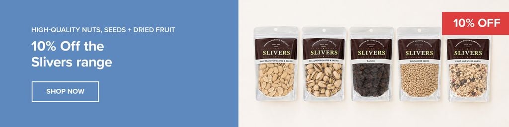 10% Off Slivers Range